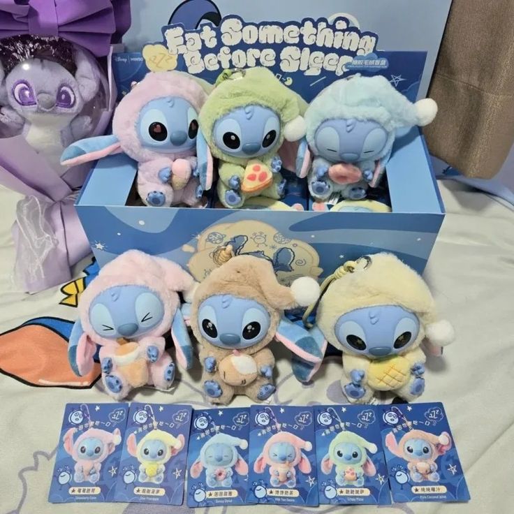 Miniso Stitch Blind Box - Eat Something Before Sleep