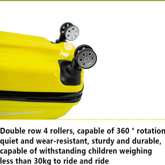 Ride On - Children's Trolley with Playful Car Designs