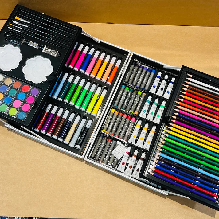 145pcs Art Painting Trunk for Kids & Adults