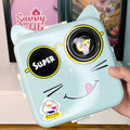 Cat Eye Design Lunch Box: Stylish & Practical for Kids' Mealtime