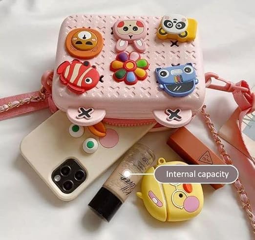 DIY Cartoon Charm Bags for Kids