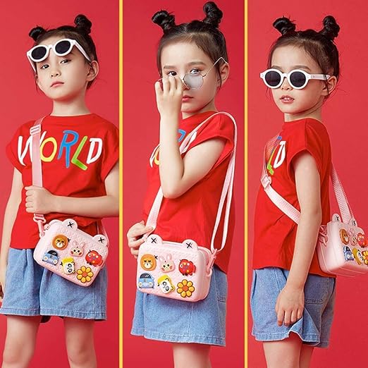DIY Cartoon Charm Bags for Kids