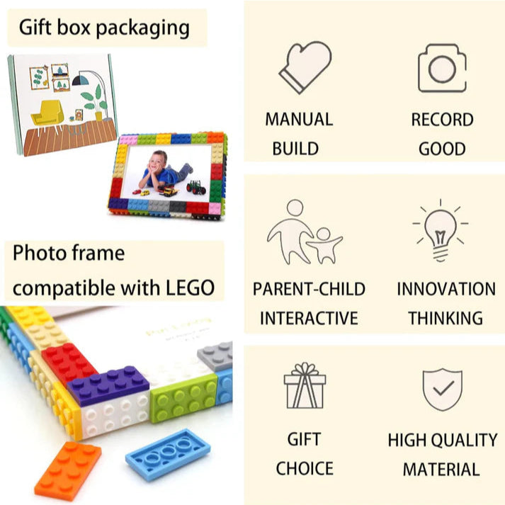 Lovely Lego Photo-Frame - 4x6”