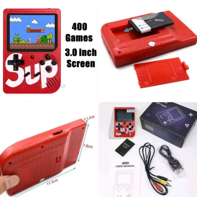 Sup Game Box - 400 Retro Games | 3” HD Screen