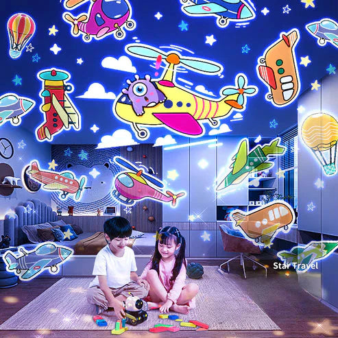 Riding Robot - Moving Light Projector for Astro Dreams