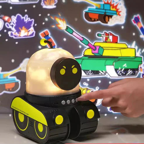 Riding Robot - Moving Light Projector for Astro Dreams