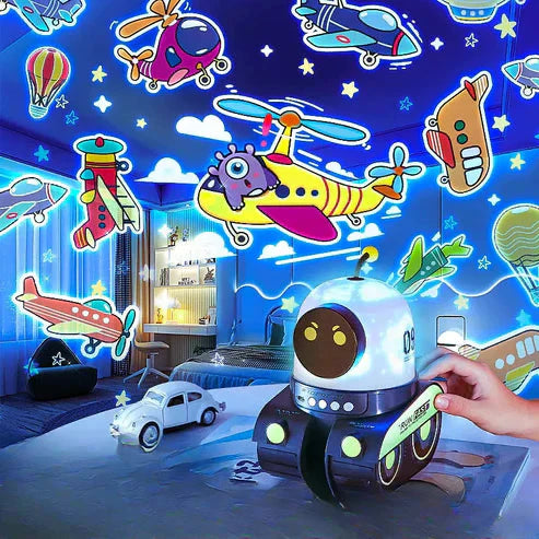 Riding Robot - Moving Light Projector for Astro Dreams