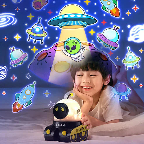 Riding Robot - Moving Light Projector for Astro Dreams