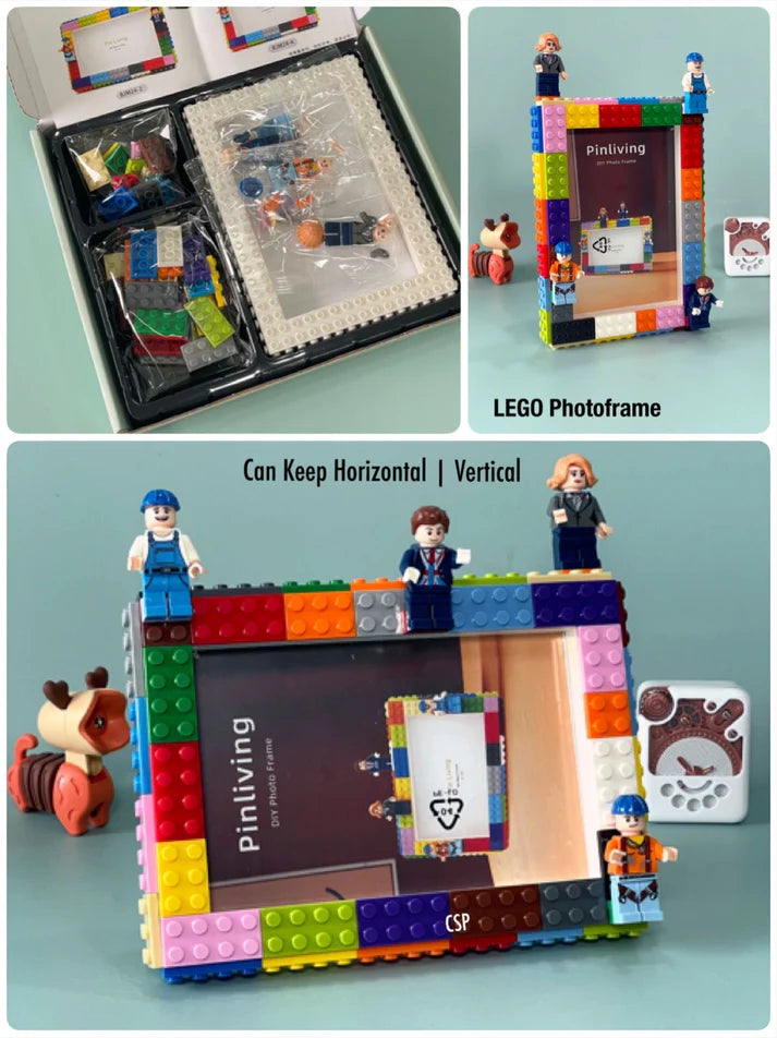 Lovely Lego Photo-Frame - 4x6”