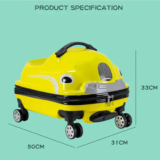 Ride On - Children's Trolley with Playful Car Designs