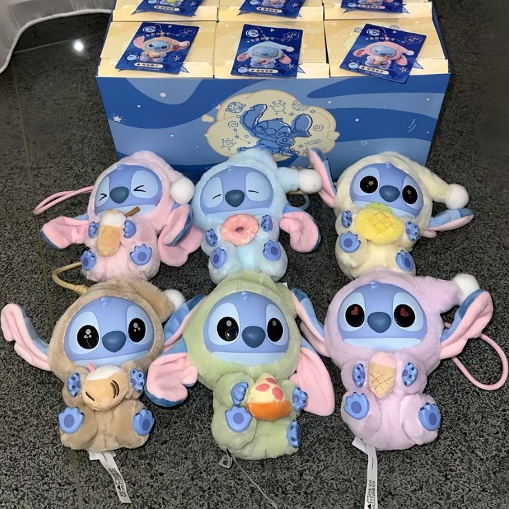 Miniso Stitch Blind Box - Eat Something Before Sleep