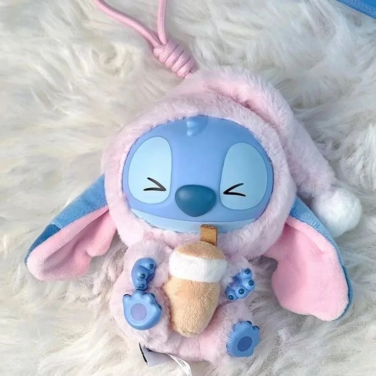 Miniso Stitch Blind Box - Eat Something Before Sleep