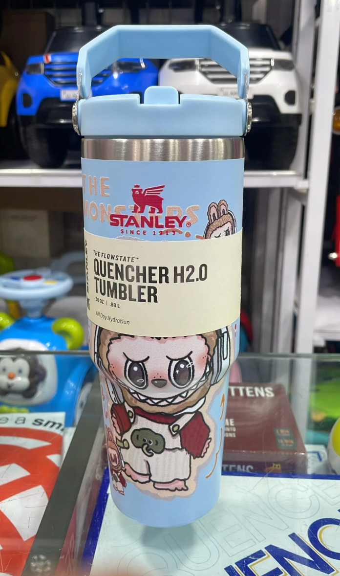 Labubu Stanley IceFlow Flip Straw Tumbler