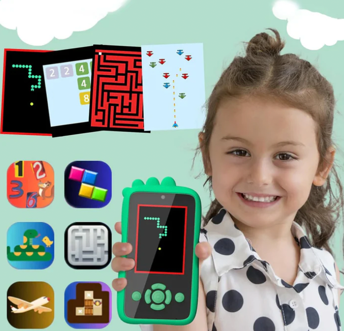 Kids smartphone camera toy phone with games and more!