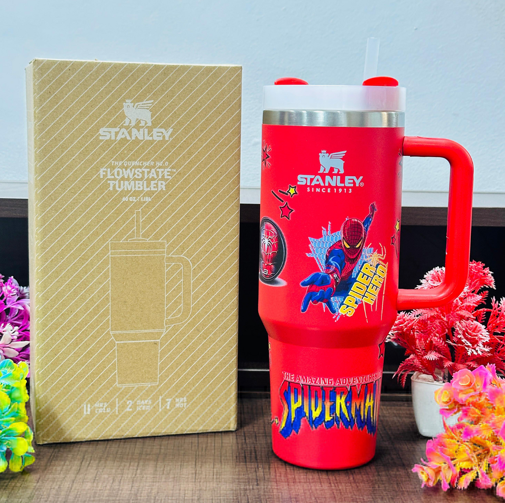 Stanley × Marvel Spiderman Quencher Tumbler – 40oz | Limited Edition