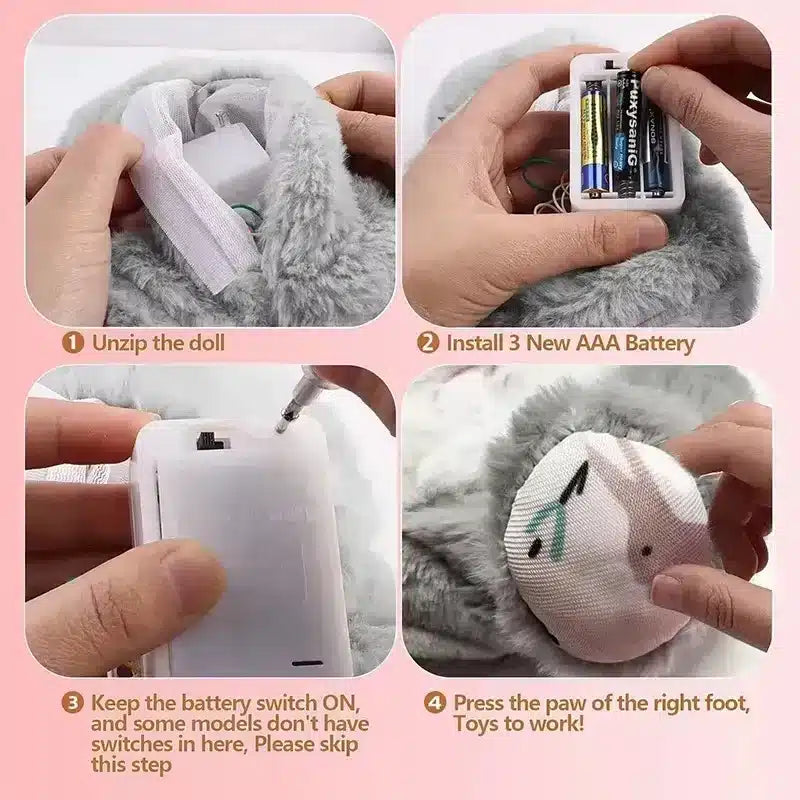 Musical Breathing Stitch Doll