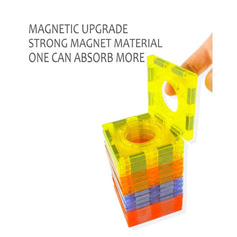 49pcs Magnetic Building Blocks with Lights (STEM)